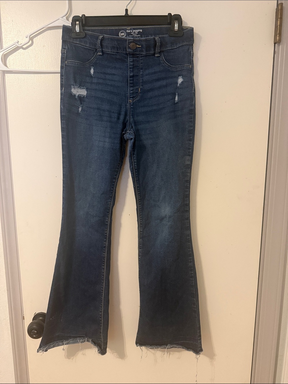 Old Navy Dark Blue Flared Jeans for Kids